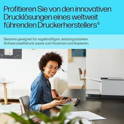 HP LaserJet MFP M234d Multifunktions-Laserdrucker Schwarzweiß, Drucken, Kopieren, Scannen, Automat.beidseitiger Druck, USB, HP Smart App, Intelligente Benutzeroberfläche