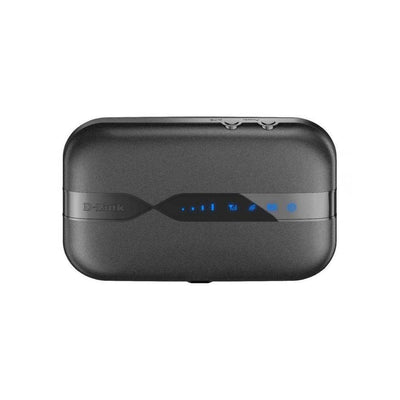 D-Link DWR-932 Mobiler LTE WLAN Hotspot (Single Band, 4G LTE mit bis zu 150 Mbit/s Downloadgeschwindigkeit) Schwarz