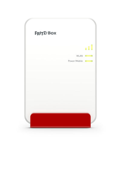 AVM FRITZ!Box 6860 5G (Mobilfunk-Router mit bis zu 1.300 MBit/s in 5G/LTE, Wi-Fi 6 mit bis zu 3.000 MBit/s, Power over Ethernet (PoE+), staub- und spritzwassergeschütztes Gehäuse, DECT-Basis)