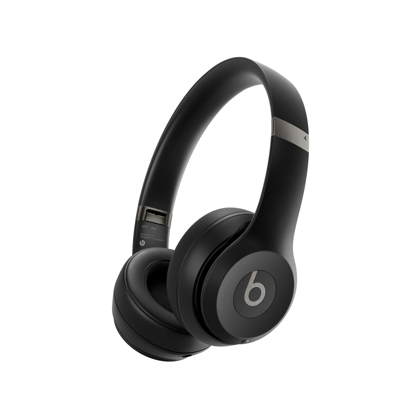 beats Solo 4 - Kabelloser Bluetooth On-Ear Kopfhörer, Apple & Android kompatibel, Bis zu 50 Stunden Akkulaufzeit - Mattschwarz