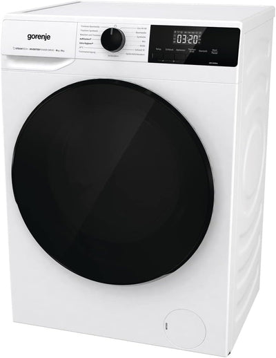 Gorenje WDAM 854 AP Waschtrockner mit Dampffunktion / 8 kg / 1400 U / 15 Programme/Aqua Stop/Inverter PowerDrive Motor/Kindersicherung/QuickDry/weiß