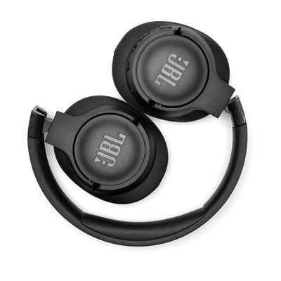 JBL Tune 710 BT – Faltbare Bluetooth Over-Ear Kopfhörer in Schwarz – Kabellose Ohrhörer mit JBL Pure Bass Sound – Langer Musikgenuss von bis zu 50 Stunden