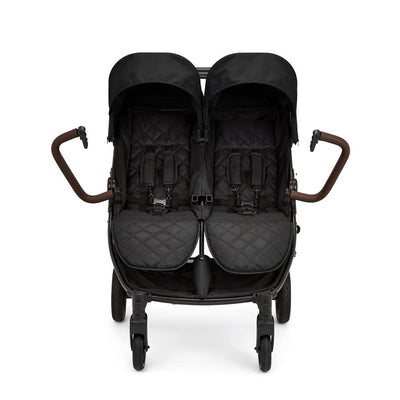 Ickle Bubba Venus Prime Doppel-Kinderwagen (Schwarz)