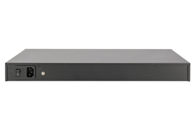 DIGITUS PoE+ Injektor - 16 Port - IEEE802.3at - Gigabit Ethernet - 19-Zoll Rack - 250 Watt gesamt - bis zu 30 Watt/Port