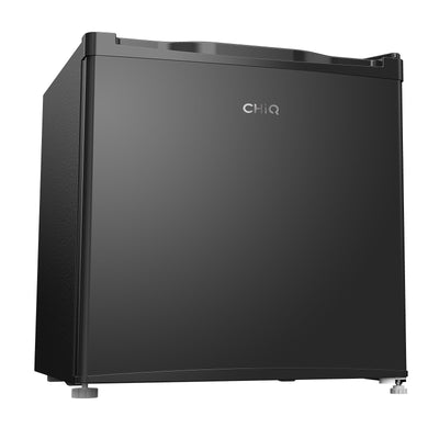 CHIQ Mini Bar Kühlschrank 46 L,Mini Kühlschrank,49,6 x 47,4 x 44,7 cm (HxBxT),E Energieverbrauch 80 kWh/Jahr,Sehr Leise 39dB,12 Jahre Garantie auf den Kompressor