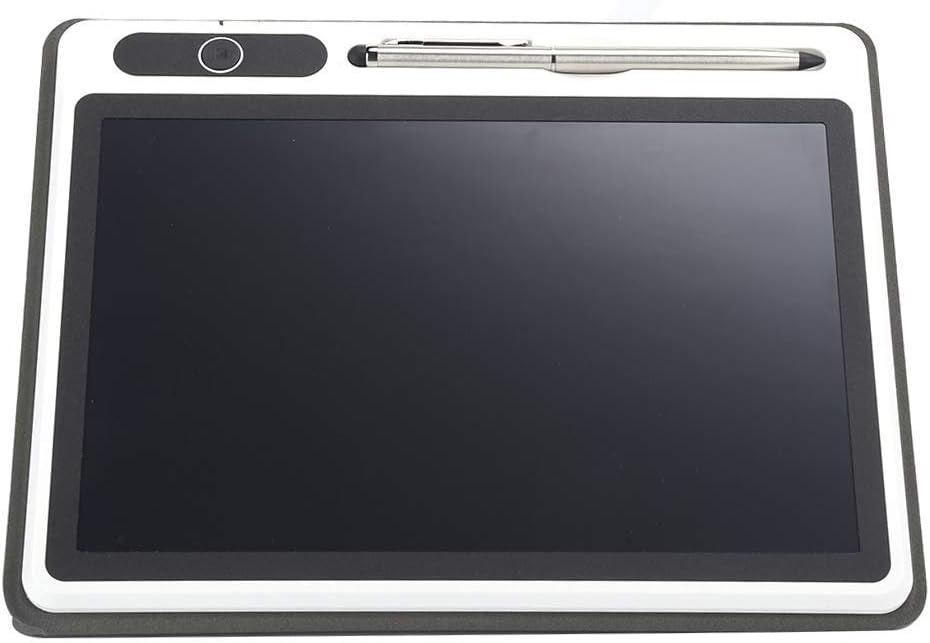 10-Zoll-LCD-Tablet-Handbemalungswerkzeug für elektronische Notizblöcke Garantierte Qualität High-Tech-Laminiertechnologie für tägliche(Black (with leather case))