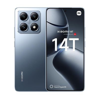 Xiaomi 14T, 5G Smartphone, 12+256GB Handy ohne Vertrag, 144Hz 6.67'' AI Display, Leica Kamera, MediaTek Dimensity 8300-Ultra, 5000mAh, 67W HyperCharge, Dual-SIM, Blue