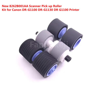 Fanjinkeji 1 Set 8262B001AA Scanner Pick Up Roller Kit für Canon DR-G1100 DR-G1130 DR G1100 Roller Kit