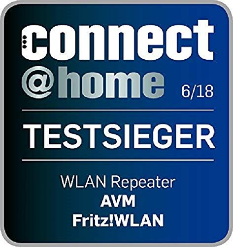 AVM FRITZ!WLAN Mesh Repeater 1750E (Dual-WLAN AC + N bis zu 1.300 MBit/s (5 GHz) + 450MBit/s (2,4 GHz), deutschsprachige Version) rot/weiß