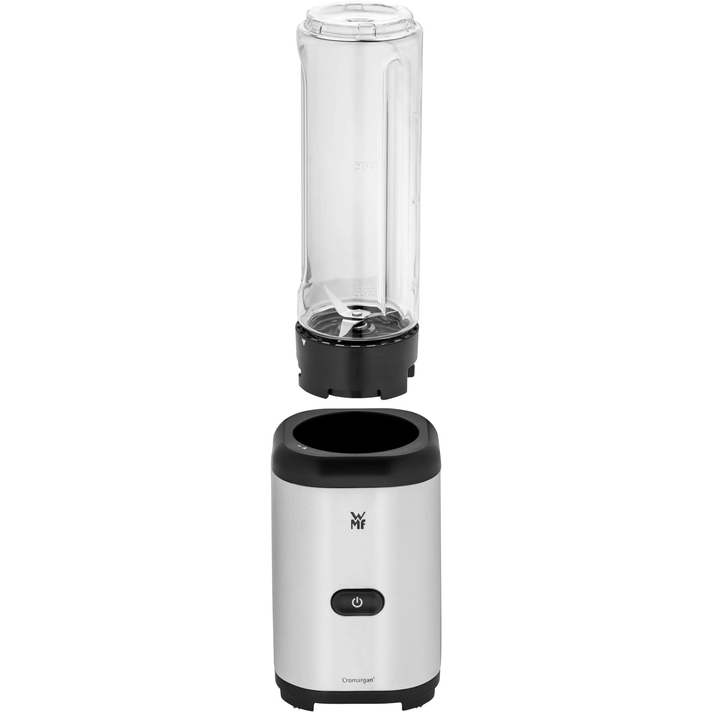 WMF Kult X Mix & Go Mini Smoothie Maker, Standmixer, Blender elektrisch, Shake Mixer 300 Watt, Tritan-Kunststoff Flasche