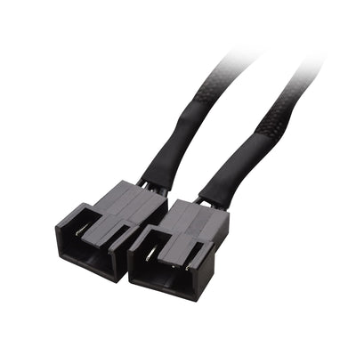 Cable Matters 2er-Pack 2-Wege 4-Pin PWM Kabel des Lüfterverteilers - 10 cm, Personal Computer