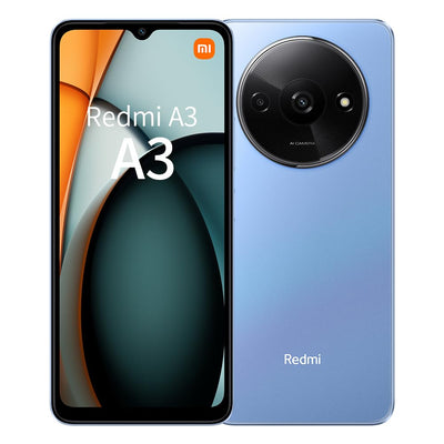 Xiaomi Redmi A3 Smartphone 4GB+128GB, 5000mAh, 90Hz Bildwiederholrate 6,71-Zoll-Display Blau