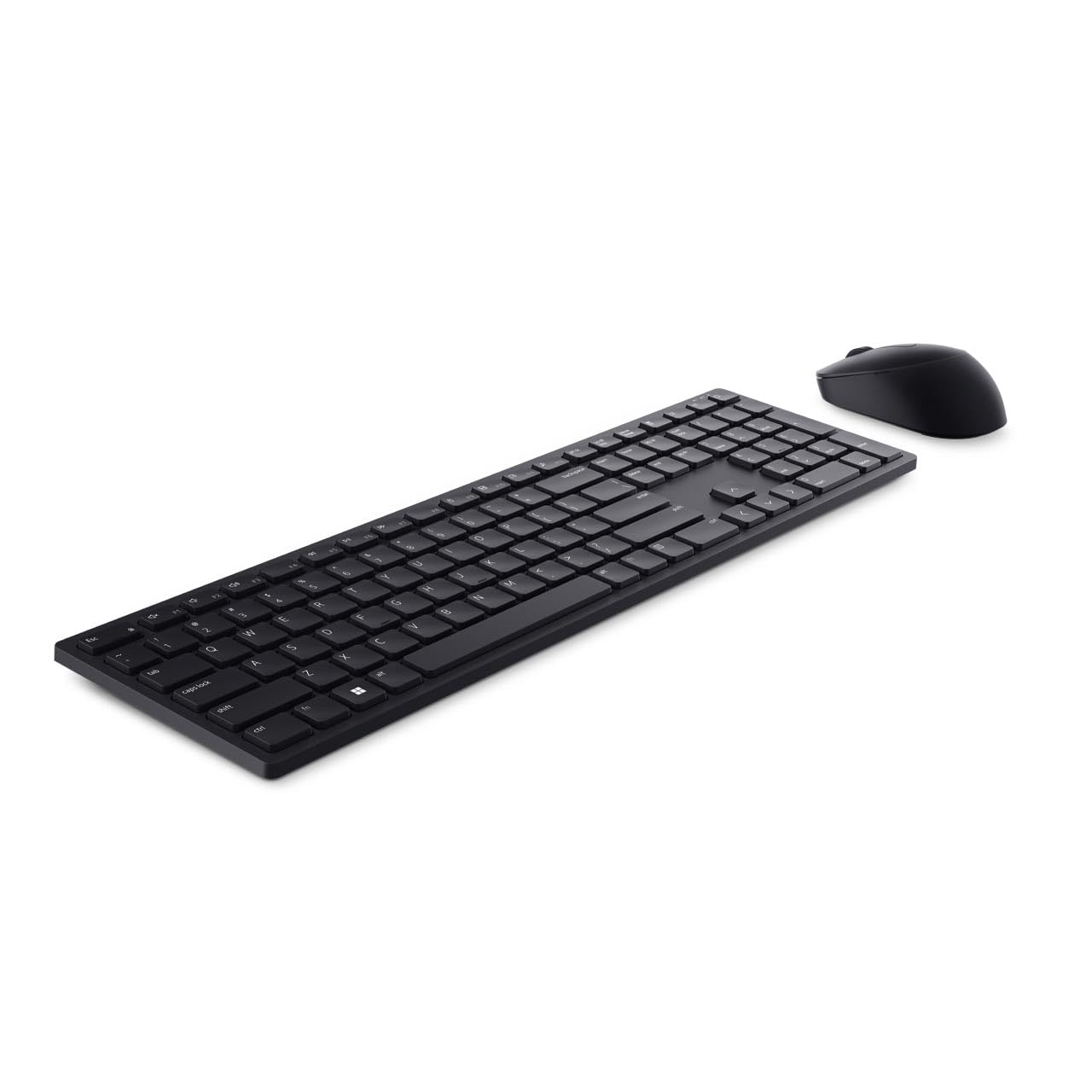 Dell KM5221W, Pro Wireless, Tastatur und Maus Set, German (QWERTZ), schwarz