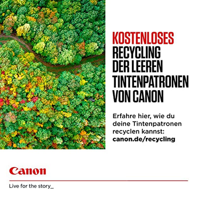 Canon Originaltinte CLI-571XL BK, Größe XL, Schwarz, Recyclebare Verpackung