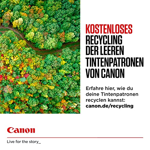 Canon Originaltinte CLI-571XL C, Größe XL, Cyan, Recyclebare Verpackung