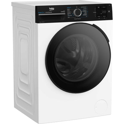 Beko BM3WFU31041R Waschvollautomat, Waschmaschine, 10 kg, EnergySpin, Schleuderwahl 1400 U/min, SteamCure Dampffunktion, allergikergeeignet, AquaWave Schontrommel, Weiß