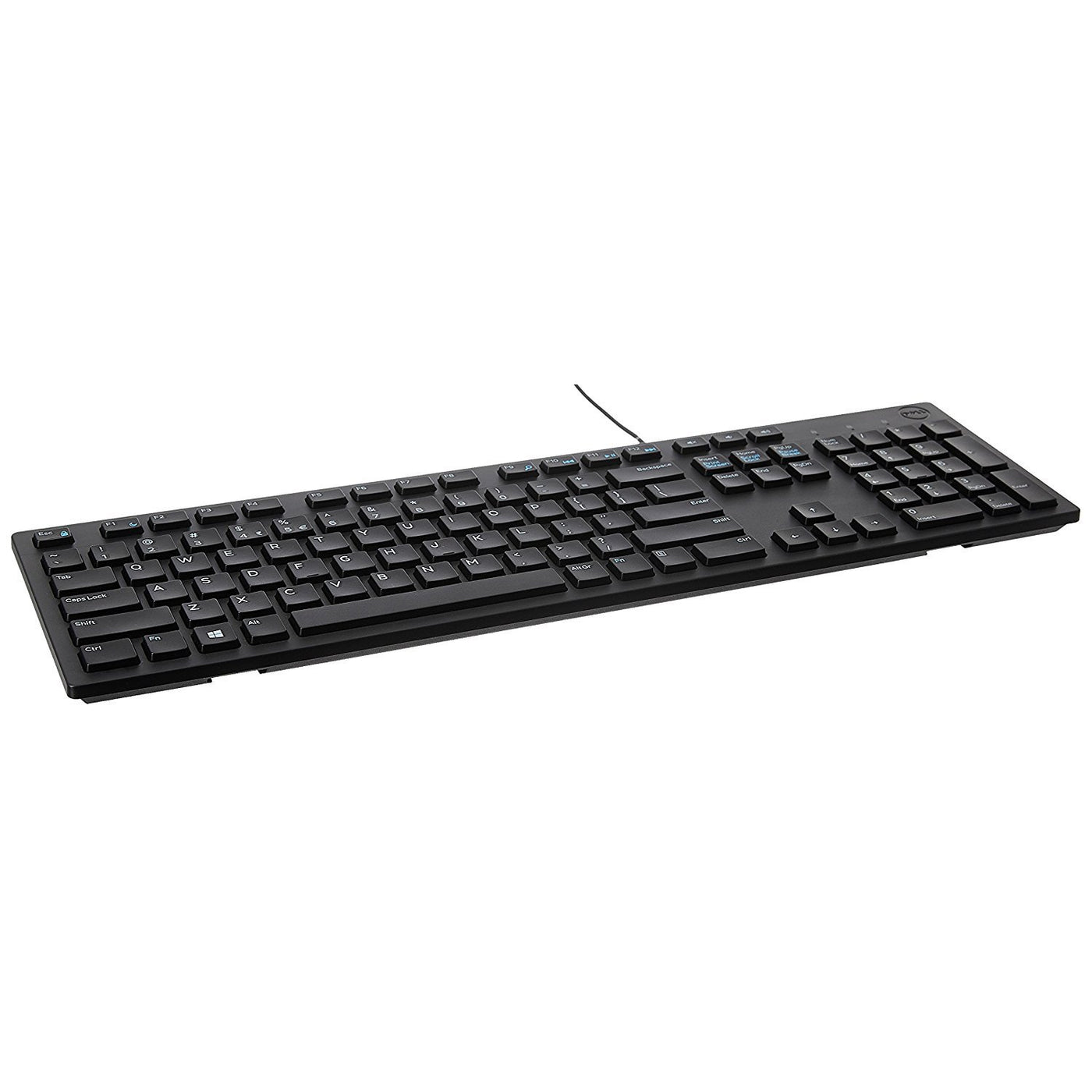 Dell Kabelgebundene Tastatur, Schwarz KB216 (580-ADMT)