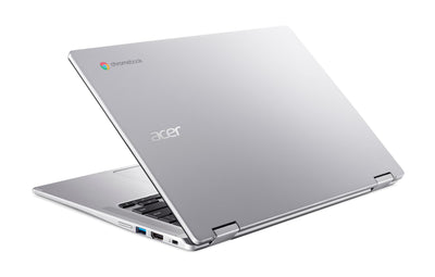 Acer Chromebook Spin 314 (CP314-1HN-C02L) Laptop | 14" FHD Touch-Display | Intel Celeron N4500 | 4 GB RAM | 64 GB eMMC | Intel UHD Graphics | Google ChromeOS | Silber