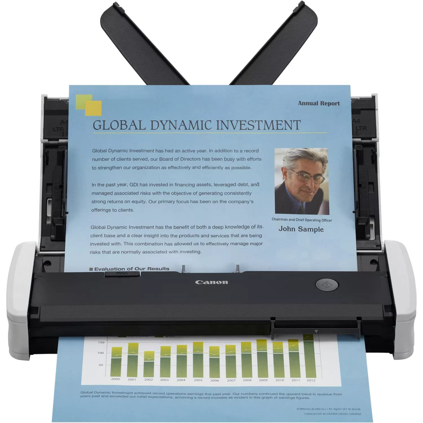 Canon Scanner imageFORMULA R10 Mobiler Scanner | Dokumentenscanner | Duplex Scanner | USB Kabel | Bis zu 12 Seiten pro Min | 20 Blatt Einzug | CaptureOnTouch Lite Software I OCR | durchsuchbare PDF