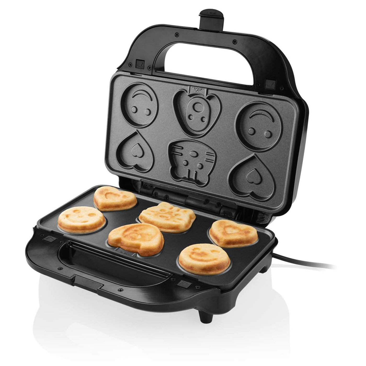 ETA Sandwichmaker 6 in 1 I Sorento Plus I Antihaftbeschichtung für leichte Reinigung ohne Anbrennen I 900 Watt I Waffeleisen, Grill und vieles mehr