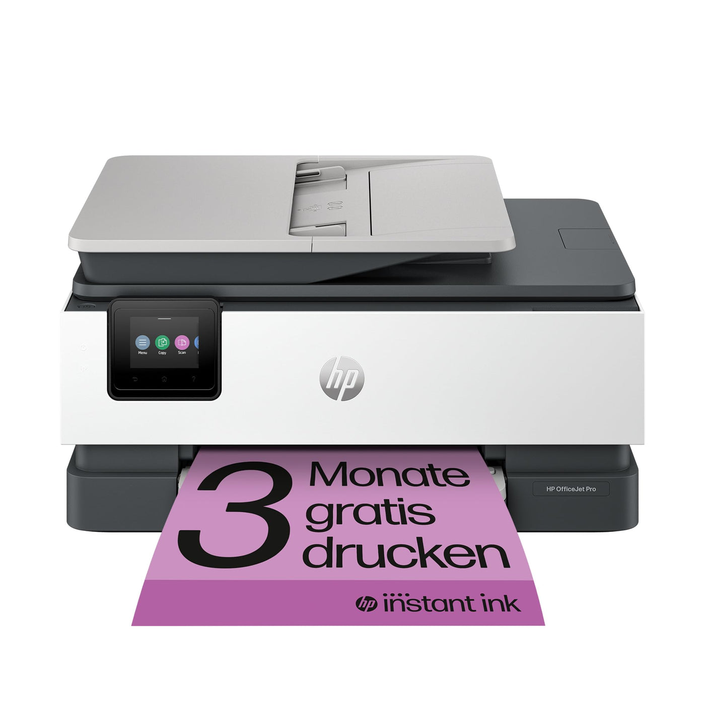 HP OfficeJet Pro 8132e Multifunktionsdrucker, 30€ Cashback, 3 Monate gratis drucken mit HP Instant Ink inklusive, HP+, Drucker, Scanner, Kopierer, Fax, WLAN, LAN, Duplex, HP ePrint, Airprint, Basalt