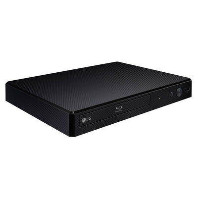 LG Electronics Blu-ray Player BP250 (Full HD-Upscaling, Wiedergabe externer Festplatten, HDMI- und USB-Anschluss), Schwarz, MaÃŸe: 2,7 x 4,1 x 19,5 cm