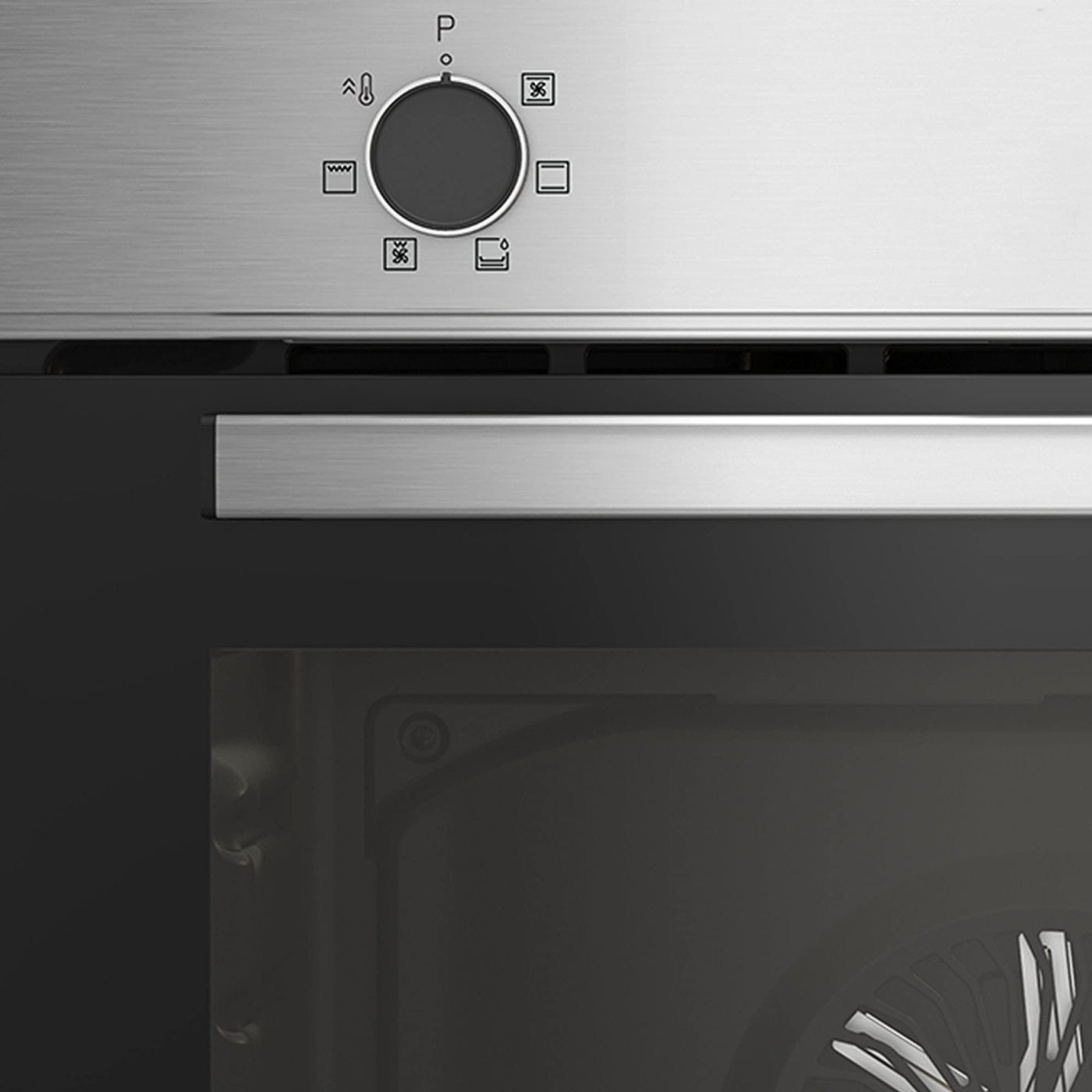 Beko BBIE12000X b100 Einbaubackofen, 66 l Volumen des Garraums, Multifunktionsofen mit 5 Heizarten, AeroPerfect, SteamShine+ Reinigung, Halogenbeleuchtung, SteamShine, Edelstahl