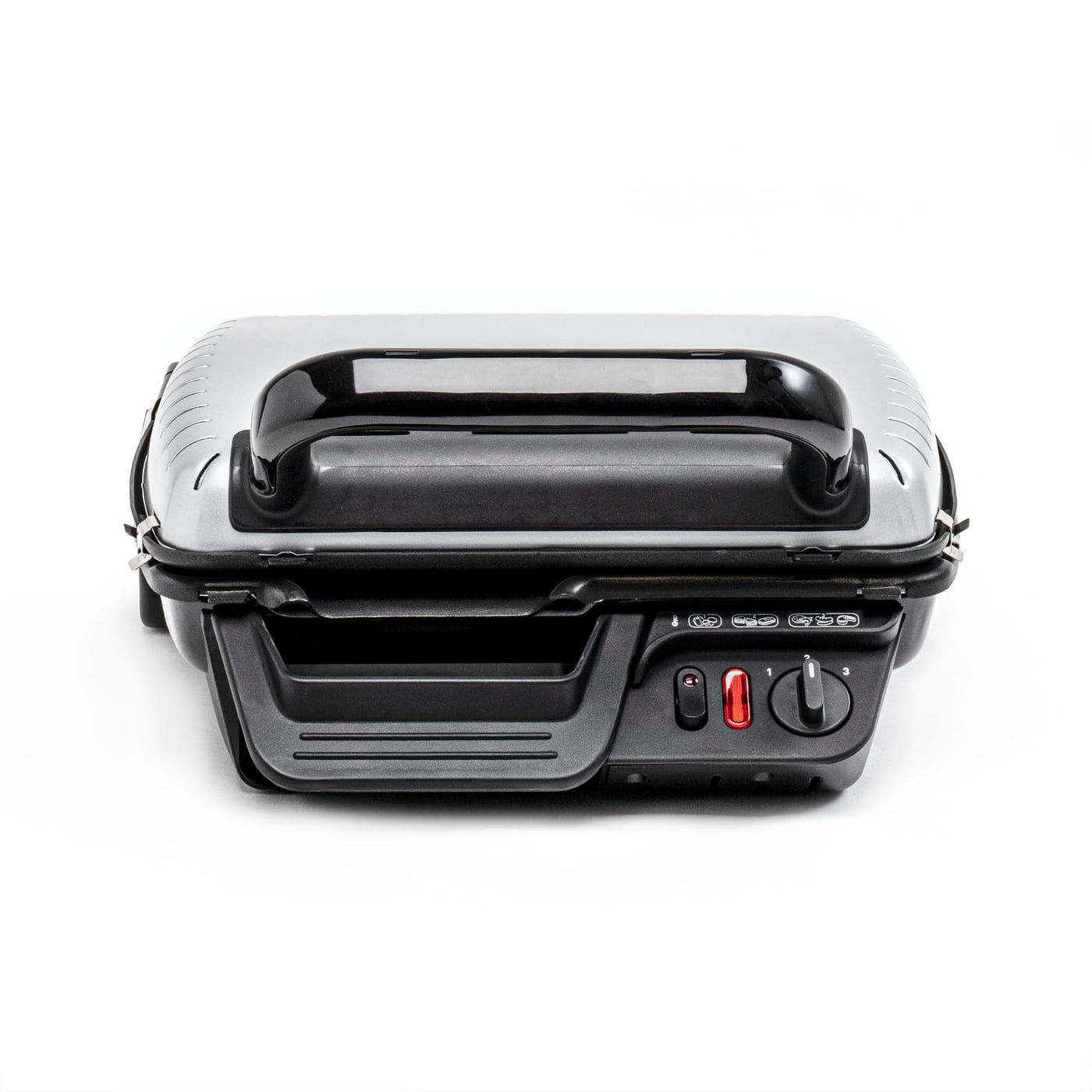 Tefal Kontaktgrill 2in1 GC3050 | Sandwichmaker | aufklappbar als Tischgrill/BBQ mit doppelter Grillfläche | regelbarer Thermostat | antihaftbeschichtet | 2000W | 38.3x21x38.8cm