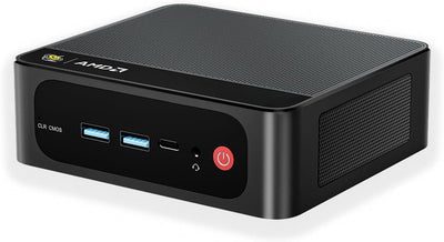 Beelink Mini PC AMD Ryzen 7 5850U(8C/16T,bis zu 4.4 GHz), SER5 Pro Mini Computer 16GB DDR4 500GB M.2 2280 PCIe3.0 SSD, 4K@60Hz Triple Output/WiFi 6/BT5.2/HDMI/DP/Type-C