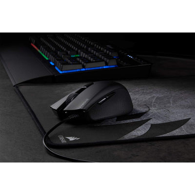 CORSAIR HARPOON PRO RGB Wired Lightweight FPS/MOBA Gaming Mouse - 12.000 DPI - 6 Programmierbare Tasten - iCUE Kompatibel - PC, Mac, PS5, PS4, Xbox - Schwarz