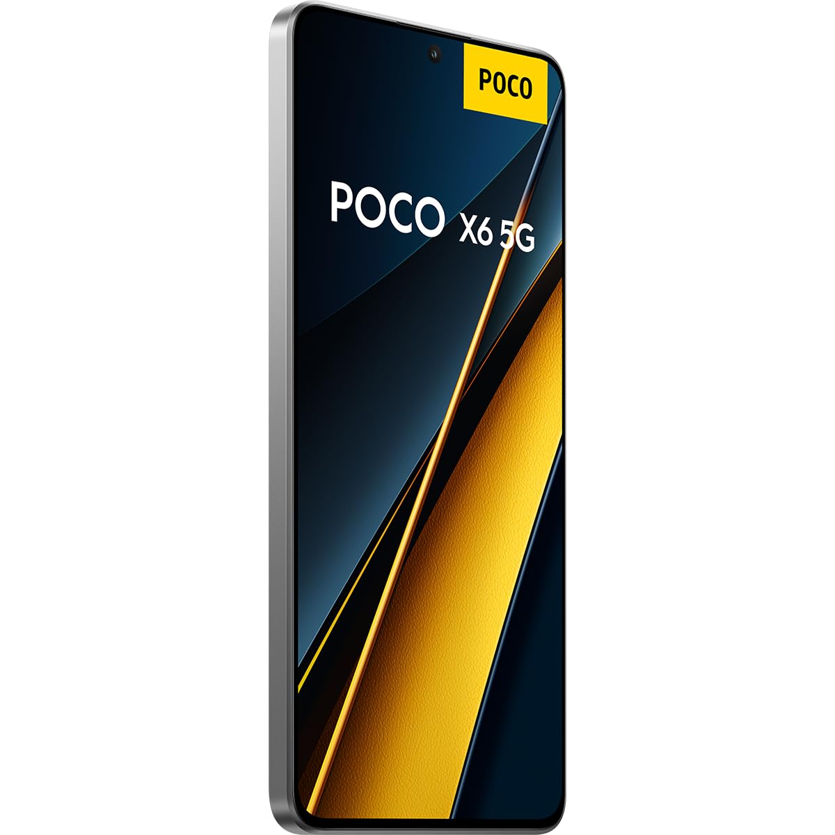 Poco X6 Pro 5G Smartphone, 12+512GB Handy ohne Vertrag, 120Hz 6,67" 1,5k AMOLED Display, 64MP OIS Dreifach-Kamera, 5000mAh, 67W Turbo-Charge, Dual-SIM, Grau