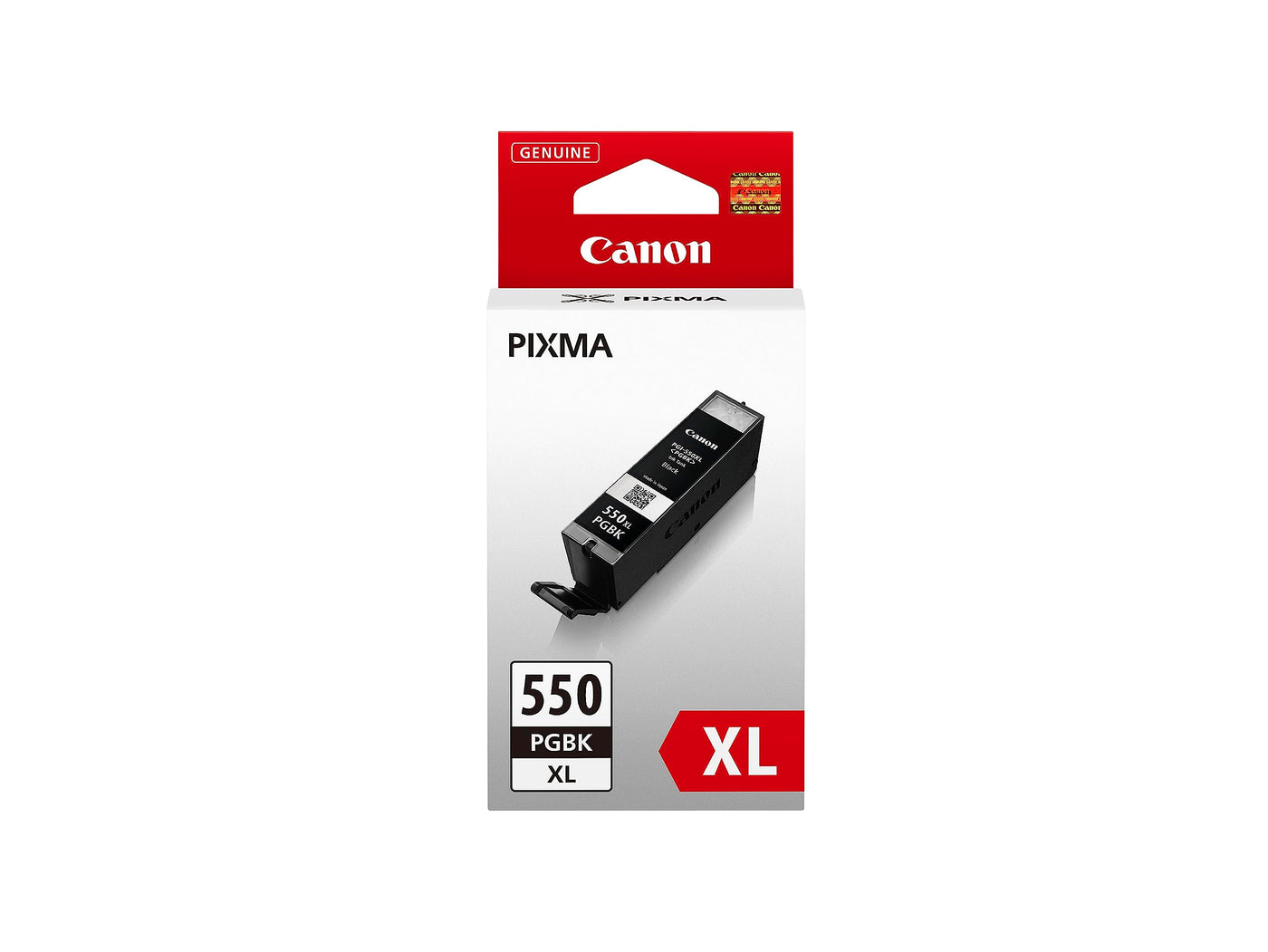 Canon Originaltinte PGI-550 XL PGBK, Größe XL, Schwarz, Recyclebare Verpackung