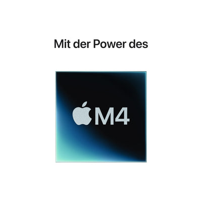 Apple Mac Mini Desktop-Computer mit M4 Chip mit 10 Core CPU und 10 Core GPU: 16 GB gemeinsamer Arbeitsspeicher, 512 GB SSD Speicher, Gigabit Ethernet. Funktioniert mit iPhone/iPad