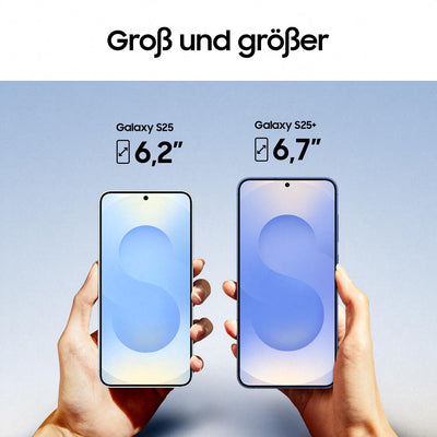 Samsung Galaxy S25+ AI Smartphone mit Galaxy AI, Ohne Vertrag, AI Handy mit Android, 12 GB RAM, 256 GB Speicher, 50-MP-Kamera, Navy, 3 Jahre Herstellergarantie [Exklusiv auf Amazon]