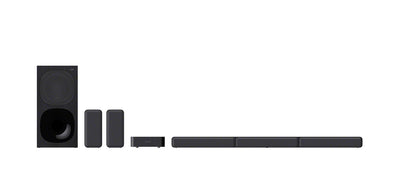 Sony HT-S40R 5.1ch 600W Soundbar für TV mit Subwoofer und kabellosem Rear Speaker mit Bluetooth