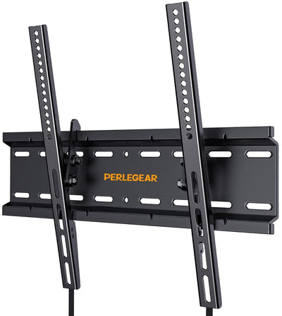 Perlegear TV Wandhalterung, Wandhalterung Fernseher für 26-60 Zoll TV bis zu 52kg, Neigbare TV Halterung Max.VESA 400x400mm