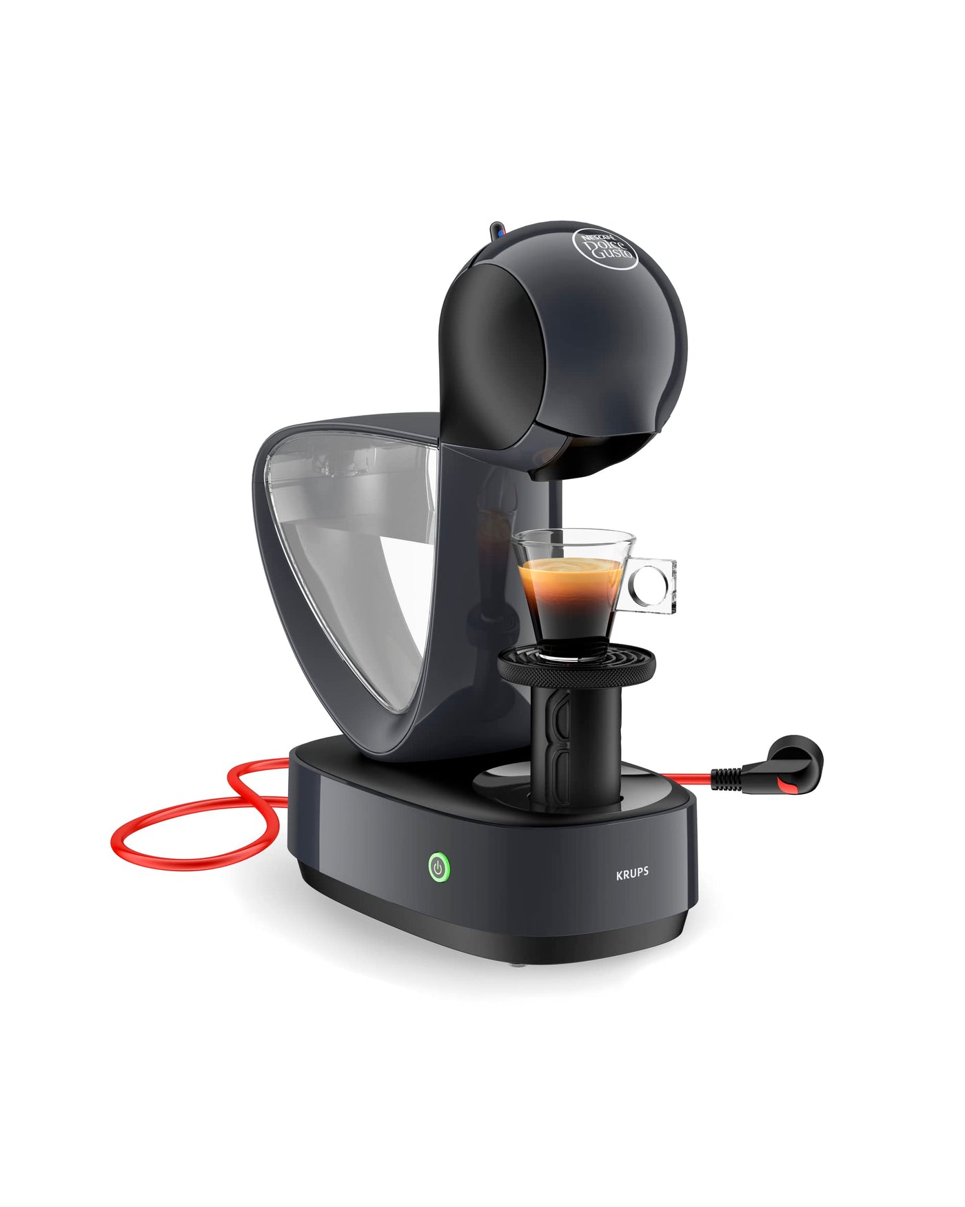 NESCAFÉ Dolce Gusto KP173B Infinissima Kapselmaschine, 1500, Kunststoff, 1.1 liters, Cosmic Grey