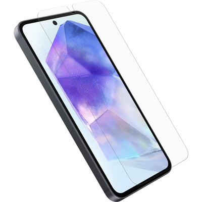 OtterBox Glass Displayschutz für Samsung Galaxy A55 5G, gehärtetes Glas, Schutz vor Brüchen, Kratzern und Stürzen - Keine Einzelhandelsverpackung