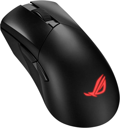 ASUS ROG Gladius III Wireless AimPoint RGB Gaming Maus (optischer ROG AimPoint-Sensor, 36.000 DPI, 650 IPS, ROG Micro Switches, ergonomisch, 2,4-GHz, Bluetooth®, USB, schwarz)