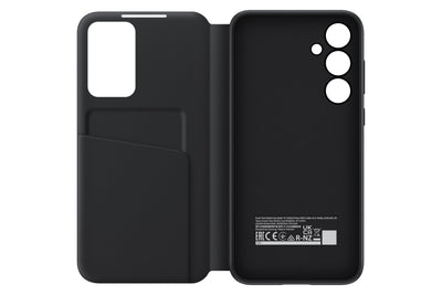 Samsung Smart View Wallet Smartphone Case EF-ZA556 für das Galaxy A55 5G, Handyhülle, Kartenfach, Sichtfenster, Black