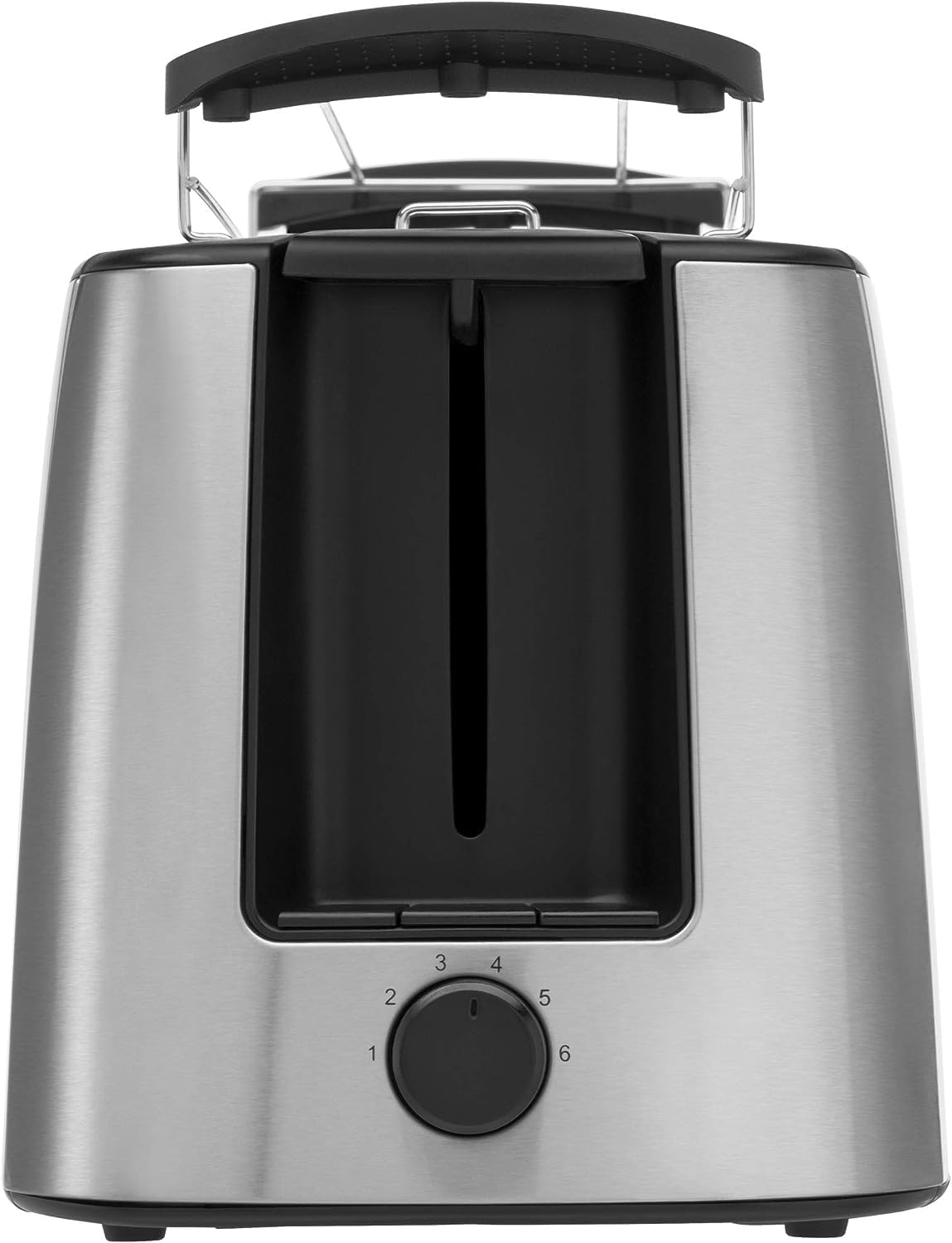 WMF Bueno Pro Toaster Langschlitz 4 Scheiben mit Brötchenaufsatz, XXL Toast, Aufknusper-Funktion, 6 Bräunungsstufen, 1550W, Toaster edelstahl matt