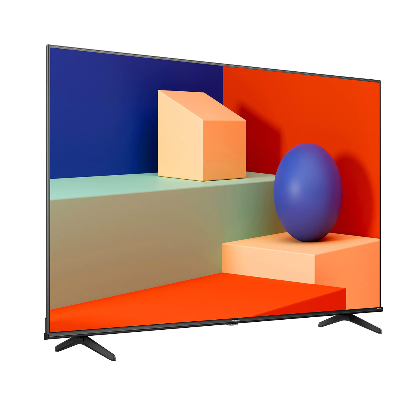 Hisense 58E6KT 146cm (58 Zoll) Fernseher, 4K UHD, Smart TV, HDR, Dolby Vision, Triple Tuner DVB-C/S/ S2/ T/ T2, Frameless, Bluetooth, WiFi, Alexa Built-In, DTS Virtual X, Hotel Mode, Schwarz [2023]