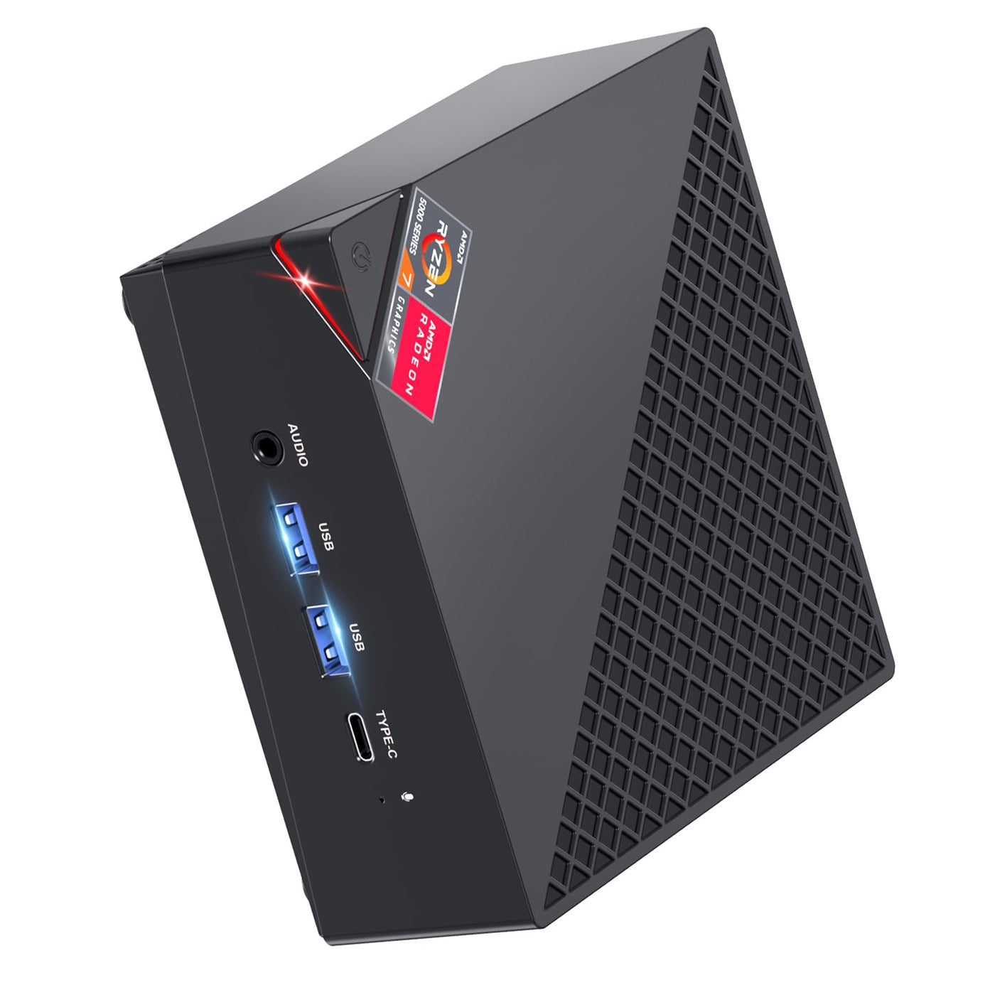 ACEMAGICIAN AM06Pro Mini PC, AMD Ryzen 7 5825U (8C/16T, bis zu 4.5Ghz),16GB DDR4 512GB M.2 SSD W11 Pro Mini PC mit 4K Triple Display |Type-C | Dual LAN | WiFi6 | BT5.2