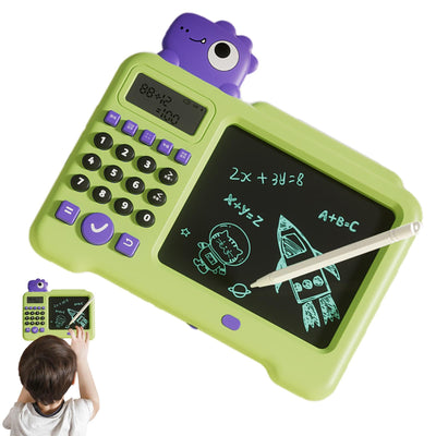 Dreuhuing LCD-Schreibtablett für Kinder, Handschriftspielzeug für Kinder - LCD-Zeichen- und Schreibtablett 2-in-1-Elektrospielzeug - National Learning Zeichenblock, Lernspielzeug, löschbares