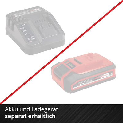 Einhell Akku-Handstaubsauger TE-HV 18/06 Li-Solo Power X-Change (18 V, 72 mbar Saugleistung, inkl. Fugendüse, Polsterdüse, Bodendüse, 0,6 L Staubbehälter, ohne Akku)