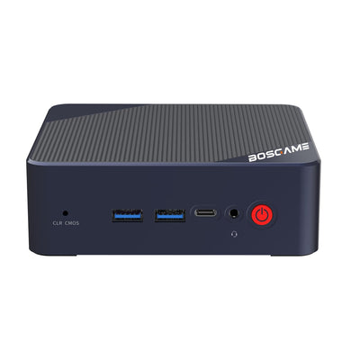 BOSGAME Mini-PC N100 Alder Lake, Win11 Pro, 16 GB RAM, 512 GB SSD, dreifaches Display 4K 60 Hz, 36 W leise, WIFI5, für Büro und Bildung.