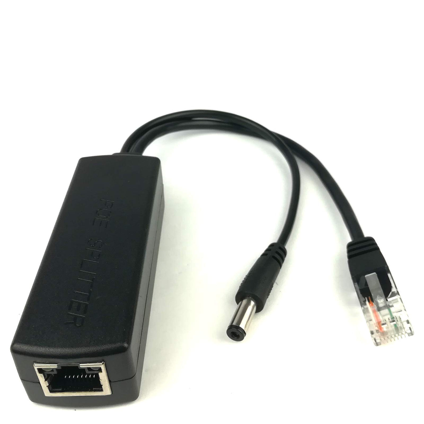 DSLRKIT Aktiver PoE-Splitter, DC 5 V, 2,4 A, Power Over Ethernet, 802.3af, 5,5 x 2,1 mm