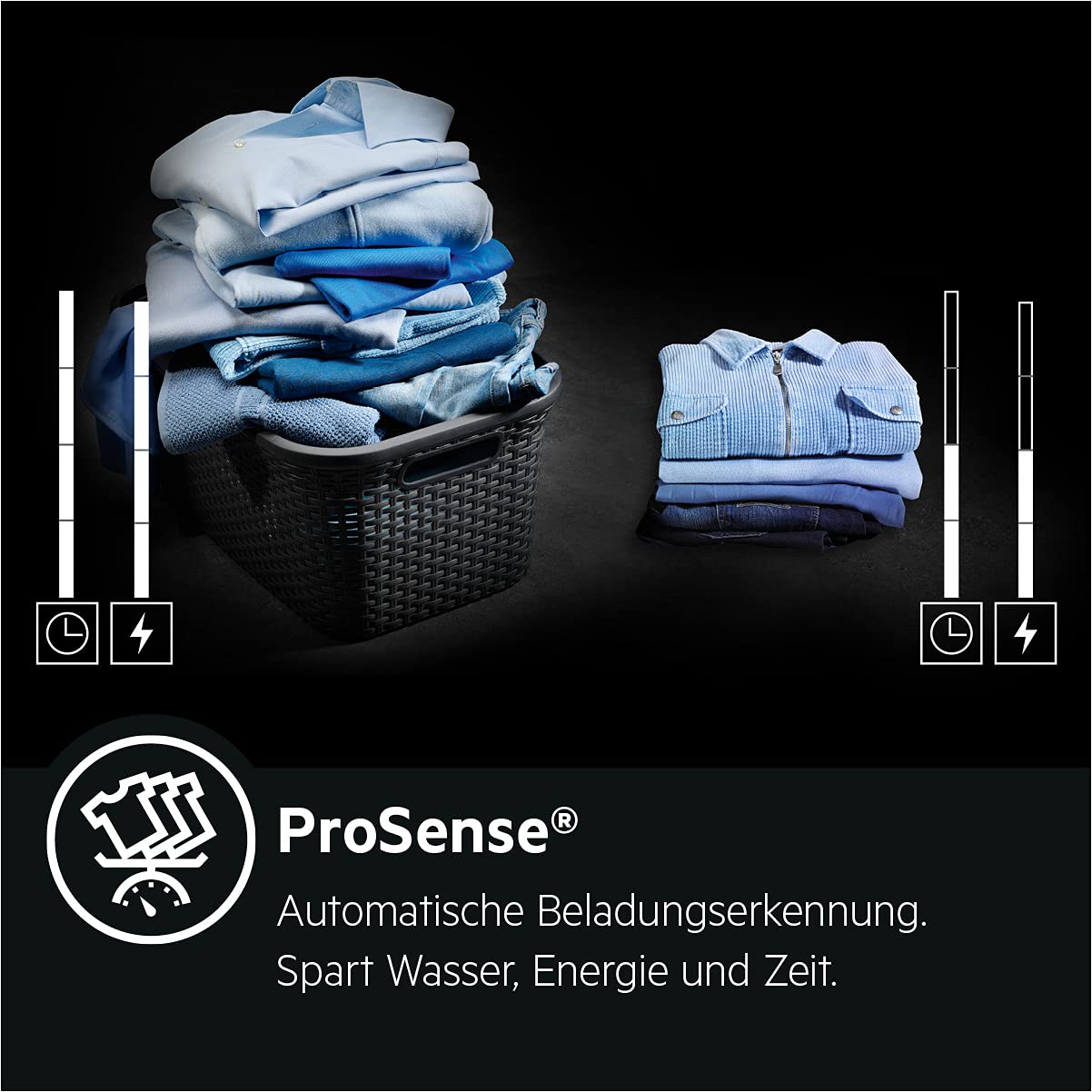 AEG L7WBA60680 Waschtrockner / DualSense - schonende Pflege / 8 kg Waschen / 5 kg Trocknen / D / energiesparend / Mengenautomatik / Nachlegefunktion / ProSteam - Auffrischfunktion / 1600 U/min