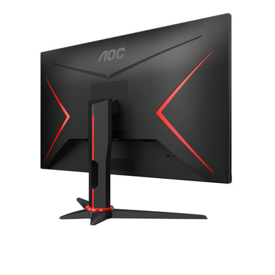 AOC Gaming 24G2SAE - 24 Zoll FHD Monitor, 165 Hz, 1ms, FreeSync Premium (1920x1080, VGA, HDMI, DisplayPort) schwarz/rot