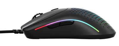 Glorious Gaming Model O 2 Wired Gaming Mouse – ultraleichte 59 g, FPS, 26.000 DPI, Motion-Sync, auf 80 Mio. Klicks ausgelegte Schalter, 6 programmierbare Tasten, beidhändig, RGB, PTFE-Füße – Schwarz